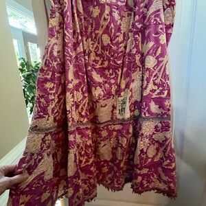 Magnolia Pearl Nepali Peasant Skirt NWT